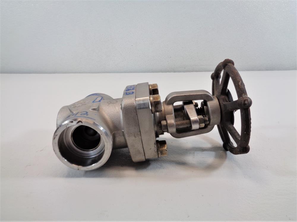 OMB 2" 800# 316 Socket-Weld Gate Valve #810